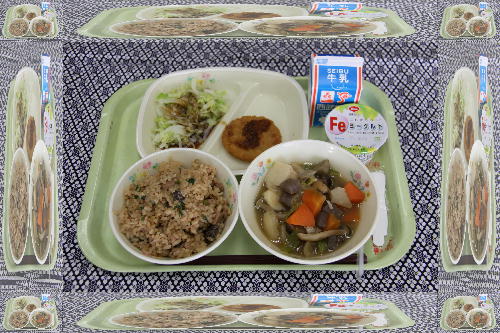 29日 火 の給食 高知県郷土料理 深谷市立上柴中学校